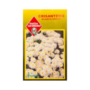 Semillas de Crisantemo Blanco Enano