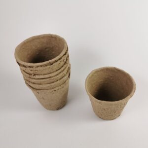 Maceteros biodegradables - 10 unidades