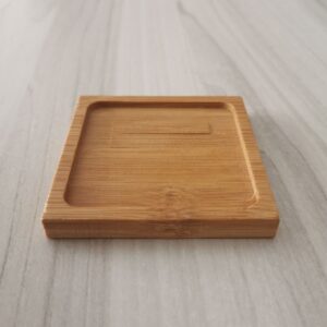 Plato para macetero cuadrado