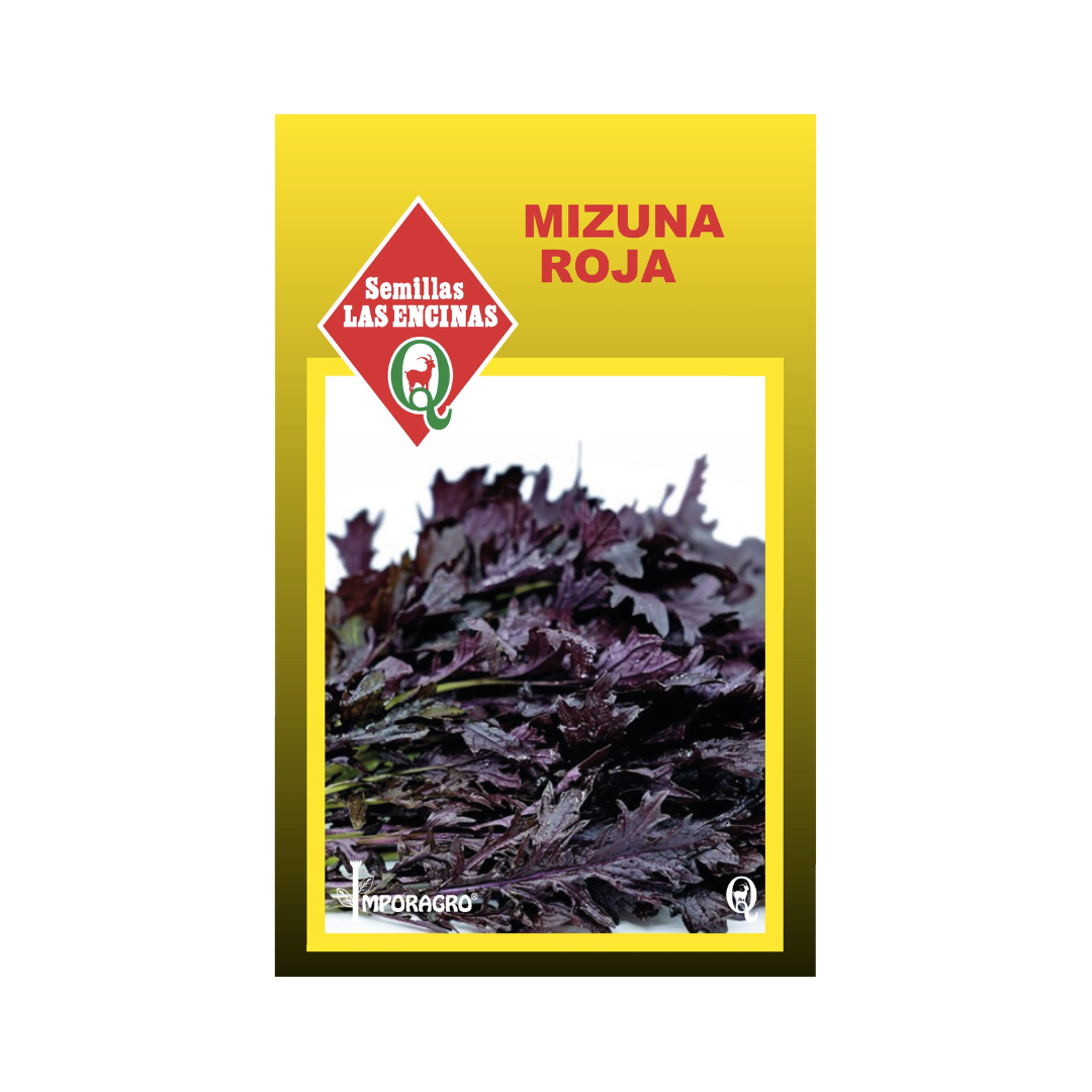 Semillas de Mizuna Roja