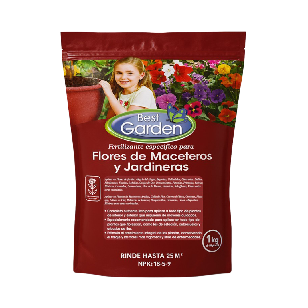 Fertilizante para Flores de Macetero y Jardineras 1 kg - Imagen 2