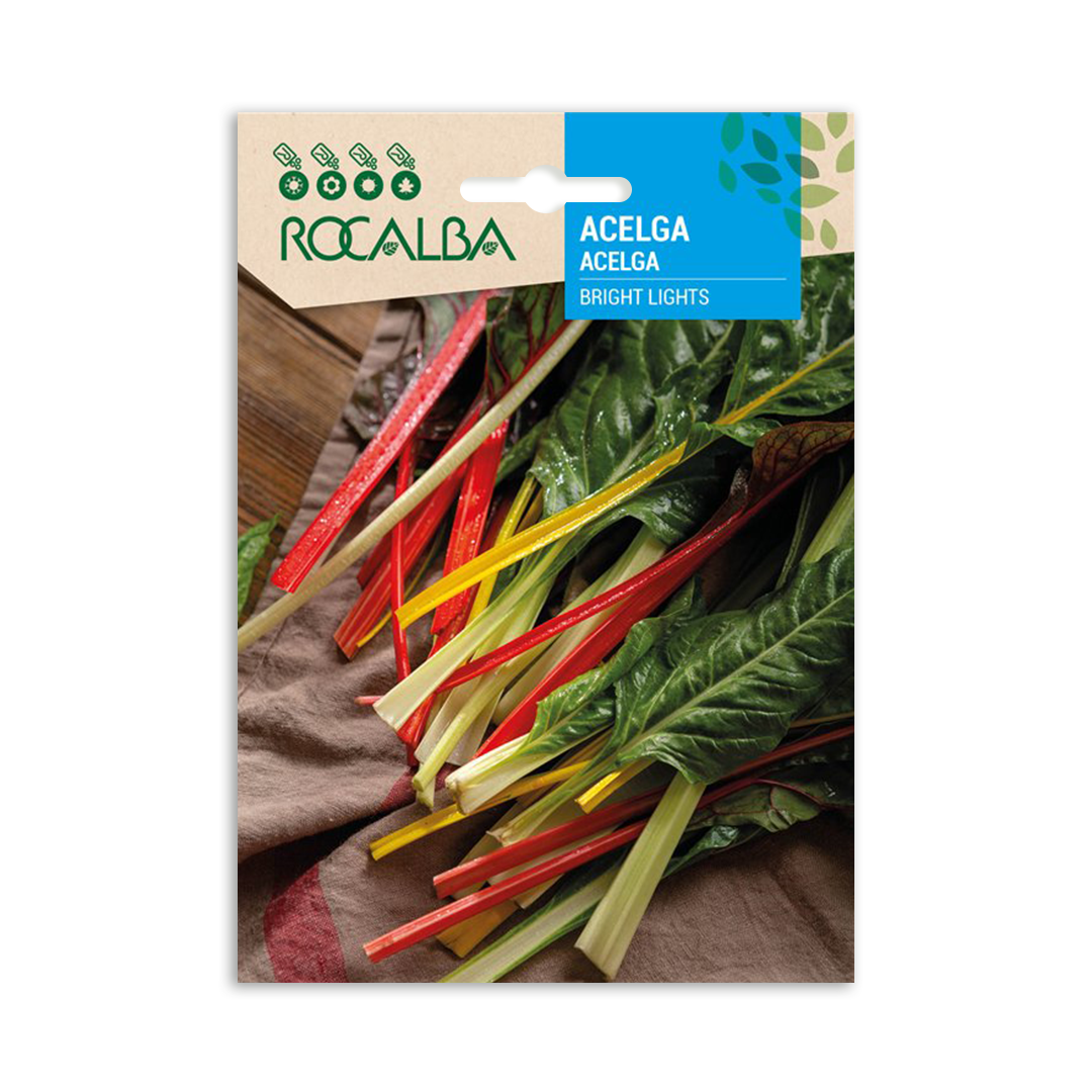 Semillas de Acelga Bright Lights Rocalba - Imagen 2