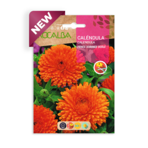 Semillas de Caléndula Prince D'Orange Doble